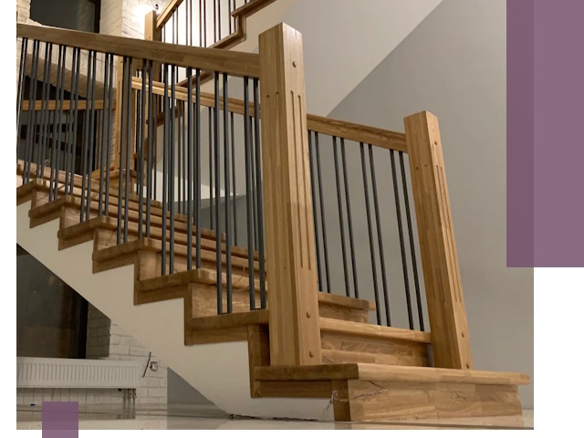 Реставрация деревянных и металлических лестниц в Горячем Ключе