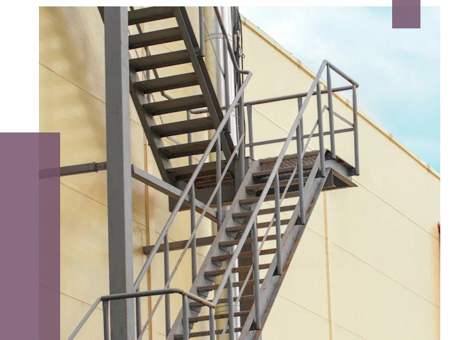 Пожарные лестницы в Горячем Ключе от 12400 руб. — монтаж и продажа | ПРОЛЁТ-Грч