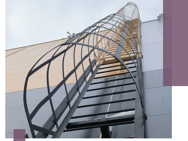 Изготовление и монтаж пожарных лестниц в Горячем Ключе профессионально