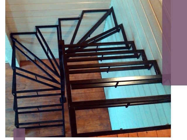 Изготовление металлических лестниц любой сложности в Горячем Ключе