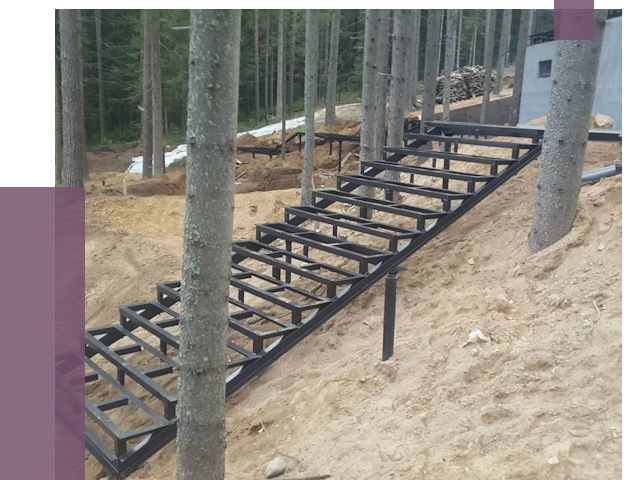 Монтаж металлических лестниц в Горячем Ключе от 13691 руб. 