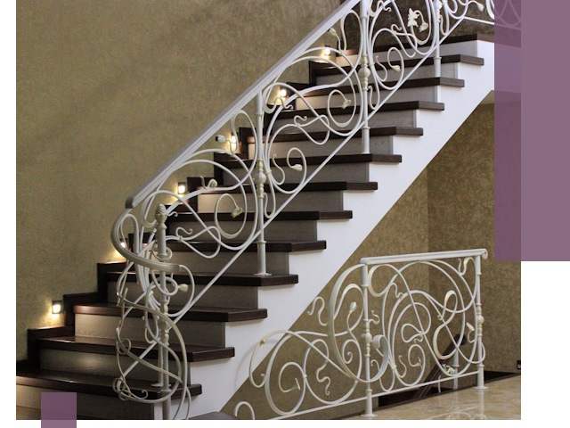 Кованые лестницы под ключ в Горячем Ключе — изготовление и монтаж