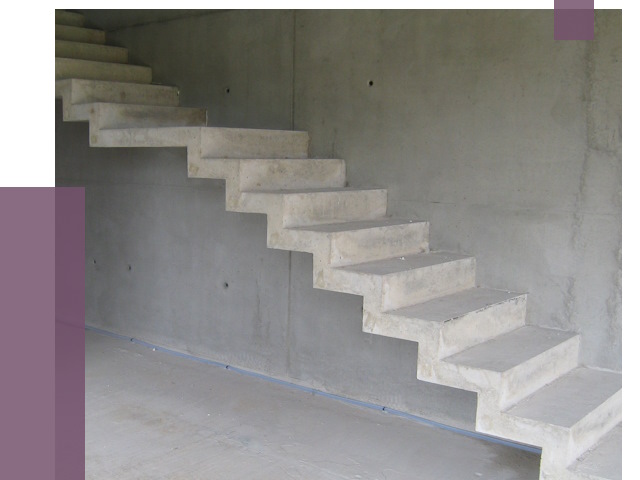 Бетонные лестницы в Горячем Ключе от 19116 руб. под ключ | ПРОЛЁТ-Грч