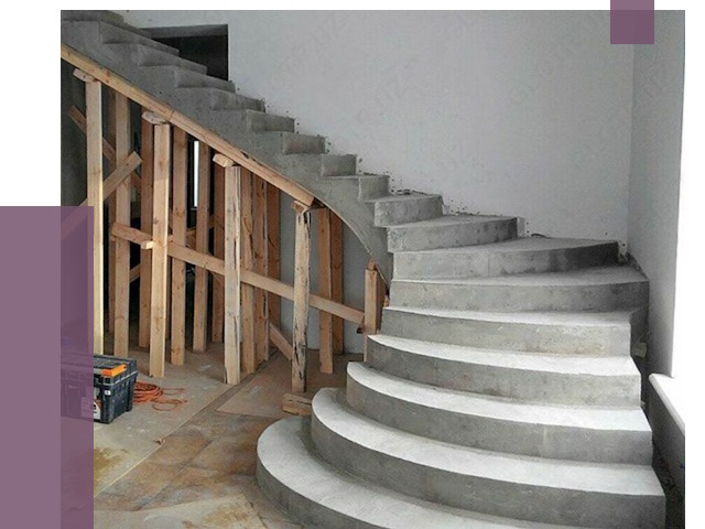 Изготовление бетонных лестниц под ключ в Горячем Ключе от 20149 руб. | ПРОЛЁТ-Грч