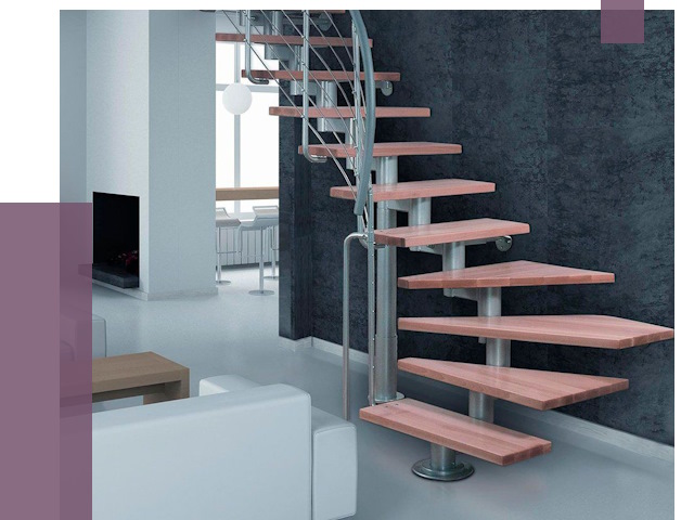 Модульные лестницы в Горячем Ключе от 17049 руб. — купить в ПРОЛЁТ-Грч