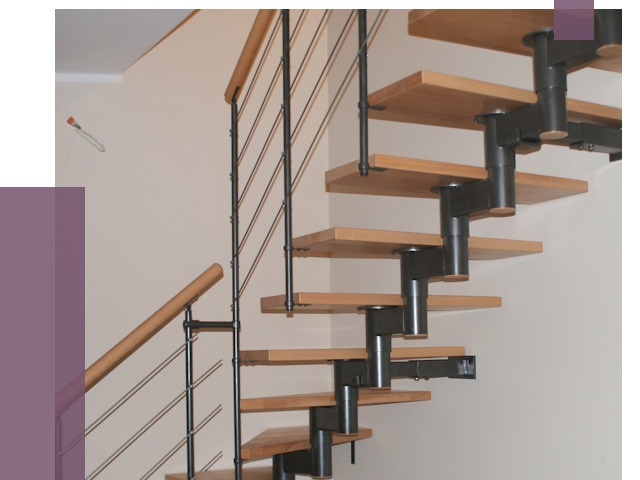 Изготовление модульных лестниц в Горячем Ключе от 11625 руб. 