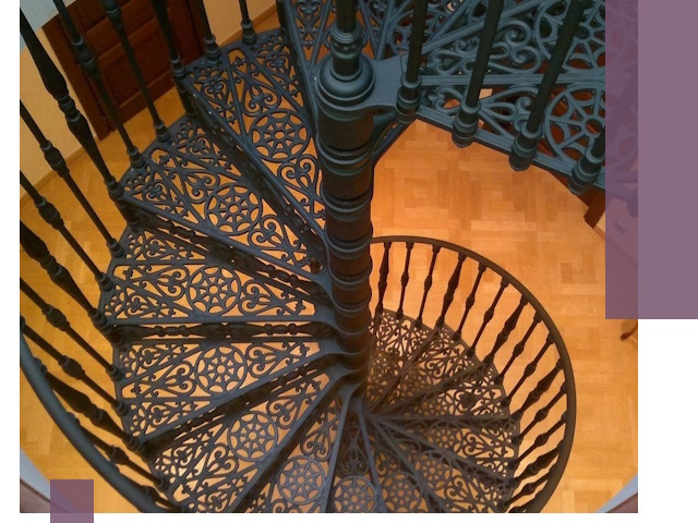 Винтовые лестницы под ключ в Горячем Ключе: производство и монтаж