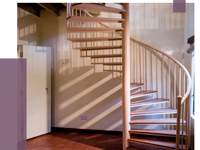 Изготовление винтовых лестниц на заказ в Горячем Ключе от 76981 руб. | ПРОЛЁТ-Грч