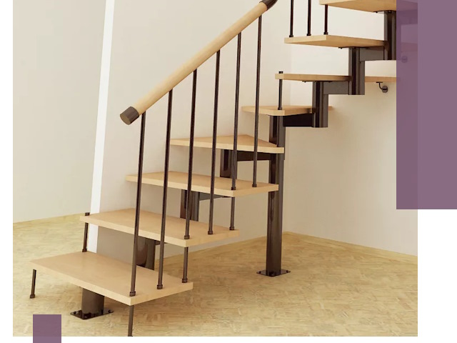 Монтаж лестниц на больцах в Горячем Ключе — быстро и надежно