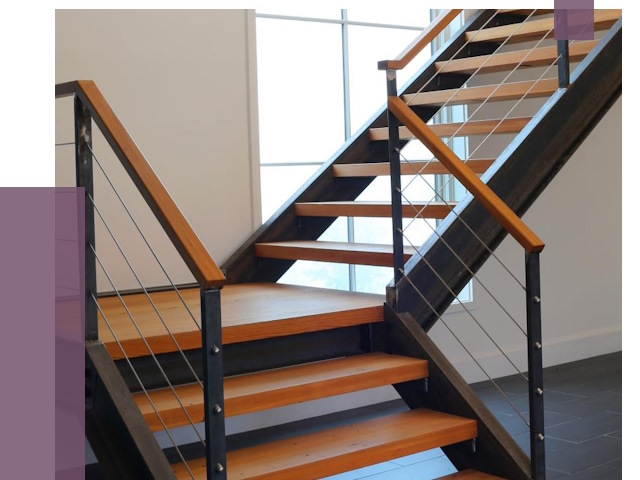 Изготовление лестниц на металлокаркасе в Горячем Ключе от 19116 руб. | ПРОЛЁТ-Грч