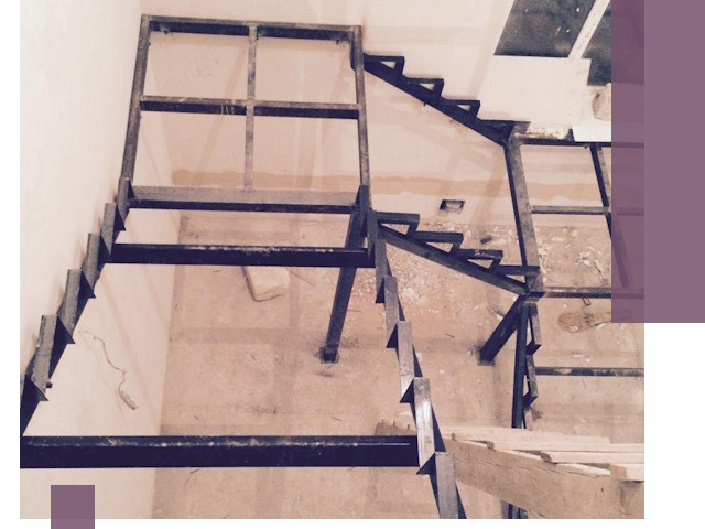 Монтаж лестниц на металлокаркасе в Горячем Ключе быстро и качественно