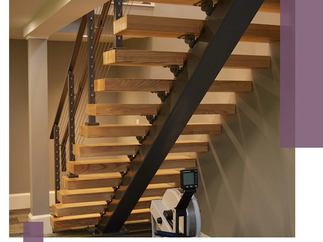 Лестницы на монокосоурах под ключ в Горячем Ключе - изготовление и монтаж