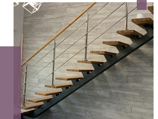 Изготовление лестниц на монокосоуре в Горячем Ключе от 76981 руб. 