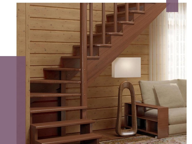 Лестницы эконом класса в Горячем Ключе от 18444 руб. бюджетные решения