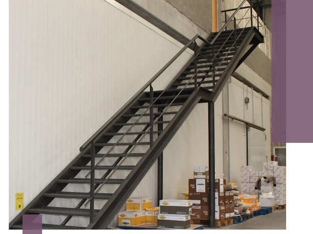 Лестницы для производства в Горячем Ключе — изготовление и монтаж