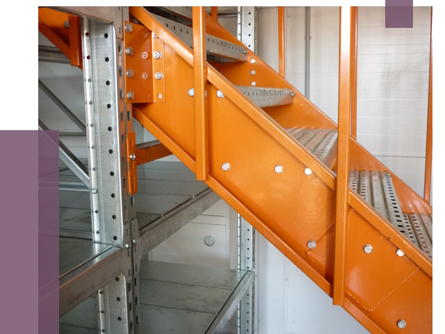 Лестницы для склада в Горячем Ключе от 77498 руб. — решения | ПРОЛЁТ-Грч