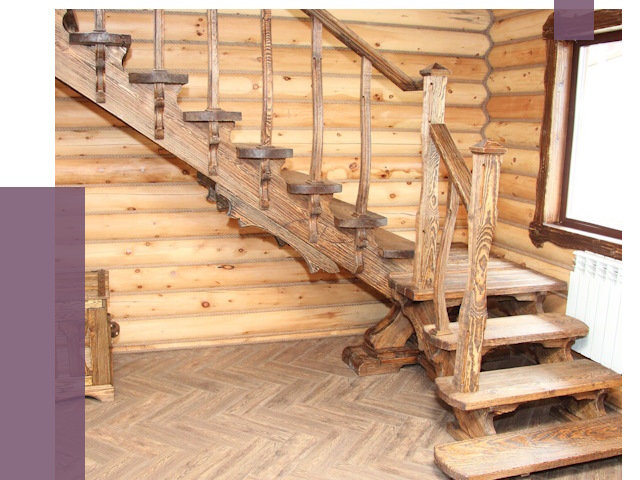 Лестницы в баню в Горячем Ключе от 19323 руб. — изготовление | ПРОЛЁТ-Грч