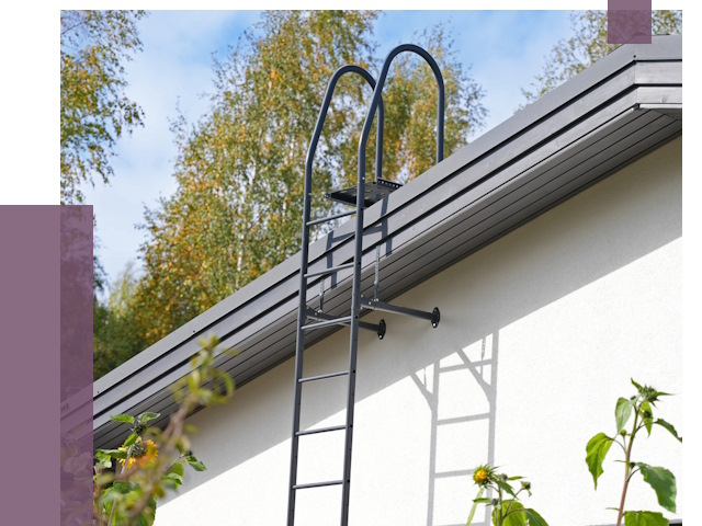 Лестницы на крышу в Горячем Ключе от 19323 руб. — монтаж и монтаж ПРОЛЁТ-Грч