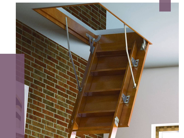 Установка чердачной лестницы в Горячем Ключе от 7905 руб. | ПРОЛЁТ-Грч