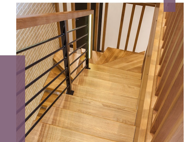 Лестницы из ясеня в Горячем Ключе под ключ от 10126 руб. 