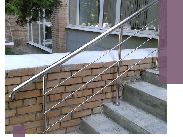 Перила из нержавеющей стали высокого качества в Горячем Ключе