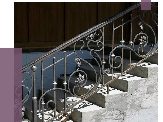 Кованые перила в Горячем Ключе от 8783 руб. под ключ — качество от ПРОЛЁТ-Грч
