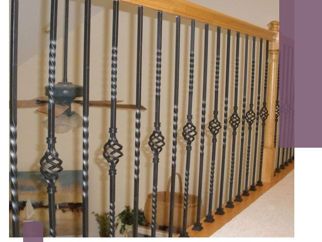 Изготовление и монтаж кованных перил в Горячем Ключе под ключ
