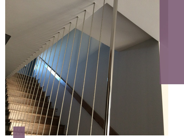 Тросовые перила под ключ в Горячем Ключе — производство и монтаж