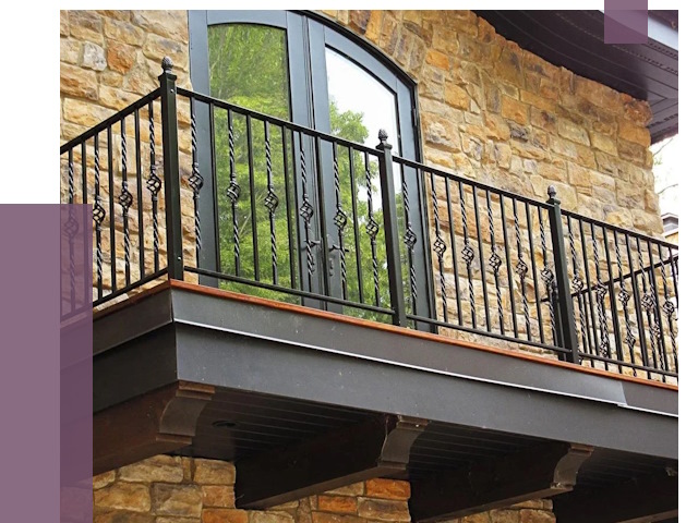 Балконные ограждения в Горячем Ключе от 8111 руб. — купить | ПРОЛЁТ-Грч