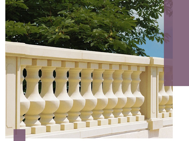 Установка балюстрады в Горячем Ключе: изготовление и монтаж под ключ