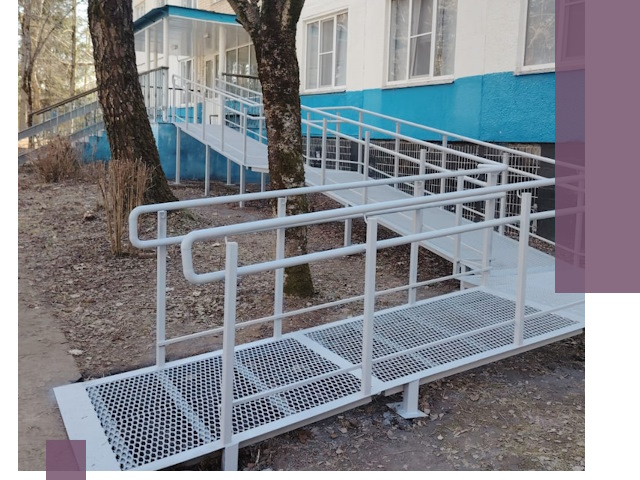 Пандусы под ключ в Горячем Ключе: изготовление, монтаж и демонтаж