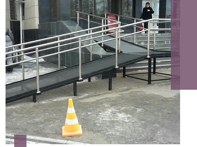 Стационарные пандусы под ключ в Горячем Ключе — изготовление и монтаж