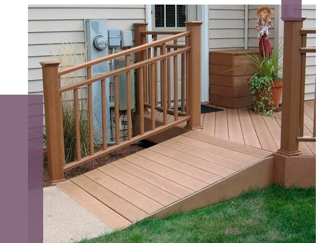 Пандус на крыльцо в Горячем Ключе под ключ от 7853 руб.