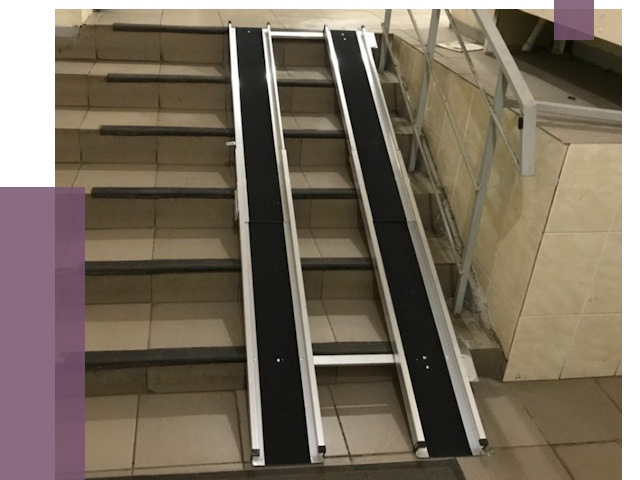 Установка пандуса в подъезд в Горячем Ключе от 8060 руб. под ключ | ПРОЛЁТ-Грч