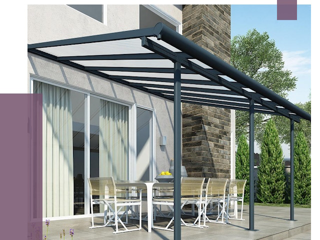 Навесы пристенные в Горячем Ключе от 9196 руб. — монтаж и установка | ПРОЛЁТ-Грч