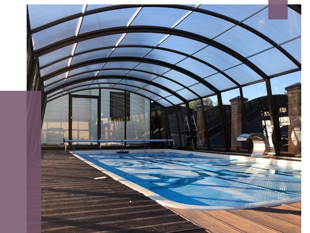 Навесы для бассейна в Горячем Ключе от 16946 руб. под ключ | ПРОЛЁТ-Грч