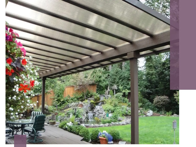 Навесы из поликарбоната под ключ в Горячем Ключе быстро и надёжно