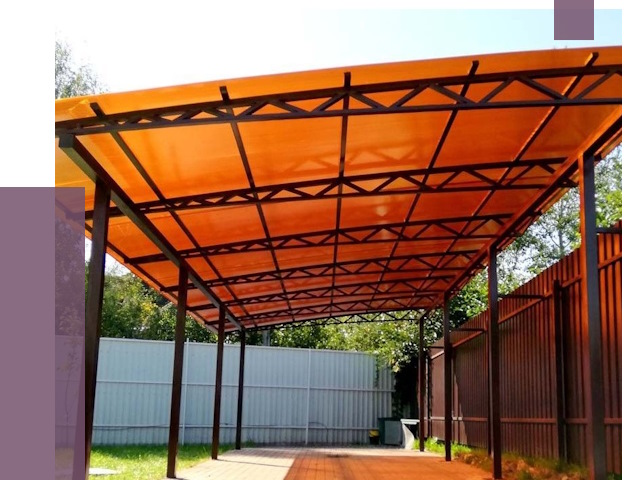 Односкатные навесы под ключ в Горячем Ключе от 13278 руб. 