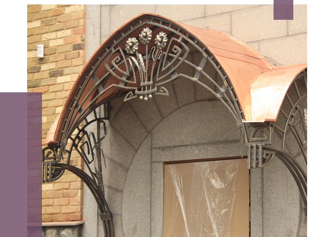 Арочные козырьки в Горячем Ключе от 14725 руб. 