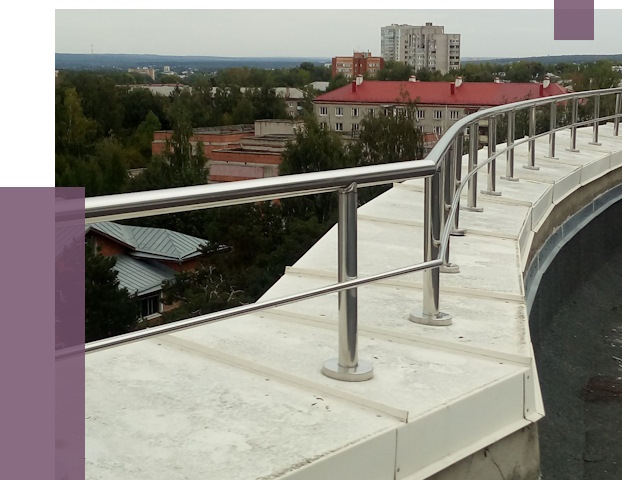 Парапеты и ограждения кровли в Горячем Ключе от 5012 руб.