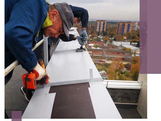 Монтаж парапетов в Горячем Ключе — установка прочных металлических ограждений