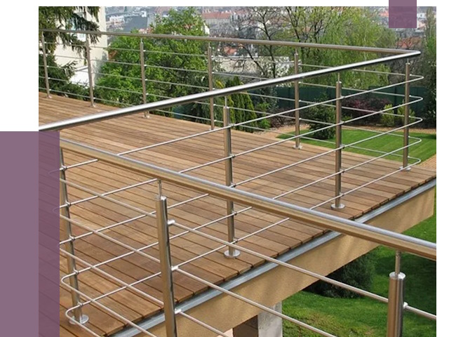 Алюминиевые парапеты в Горячем Ключе под ключ от 7853 руб. 