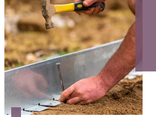 Монтаж металлических бордюров в Горячем Ключе быстро и качественно