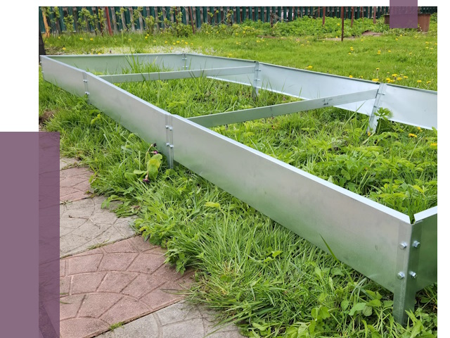 Металлические бордюры для грядок в Горячем Ключе от 1808 руб.