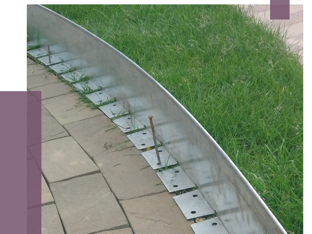 Металлические бордюры для тротуаров в Горячем Ключе от 8783 руб.