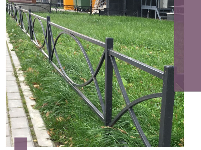 Газонные ограждения из металла в Горячем Ключе — монтаж и продажа