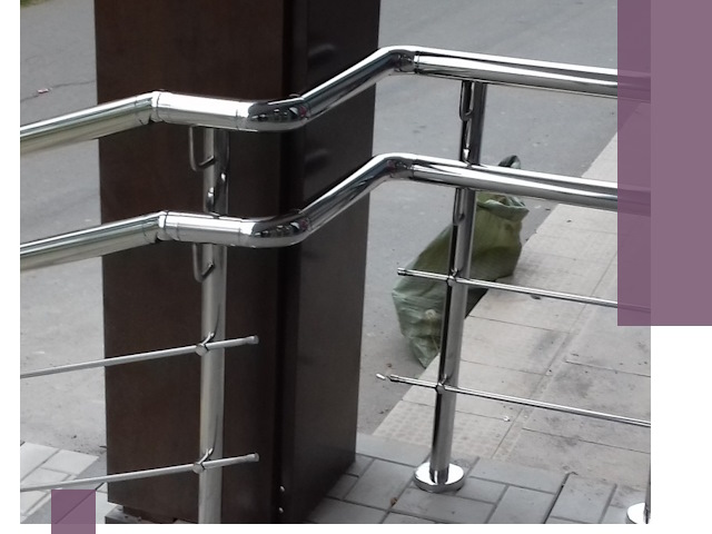 Монтаж поручней из нержавеющей стали в Горячем Ключе качественно и быстро